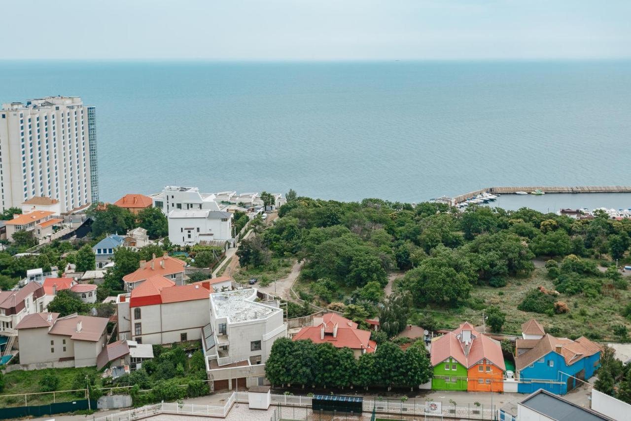 Direct sea view Apartment Odesa Exterior foto