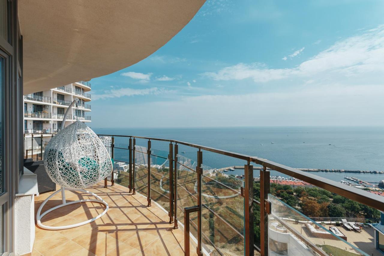 Direct sea view Apartment Odesa Exterior foto