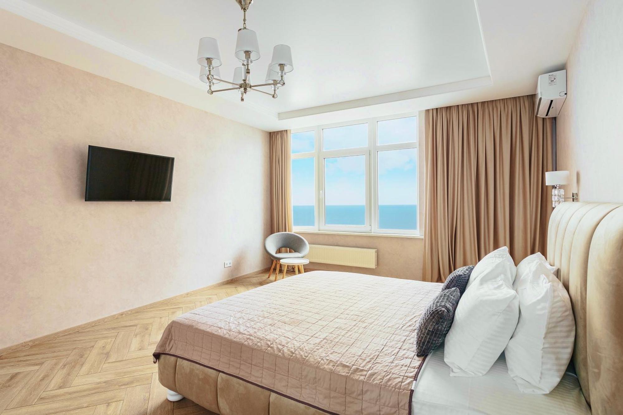 Direct sea view Apartment Odesa Exterior foto
