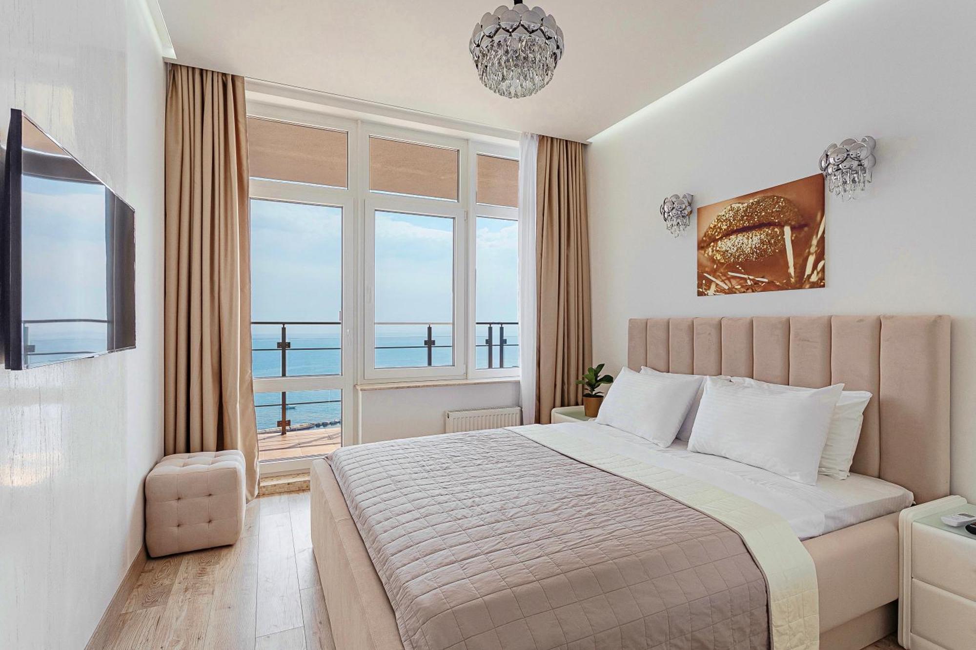 Direct sea view Apartment Odesa Exterior foto