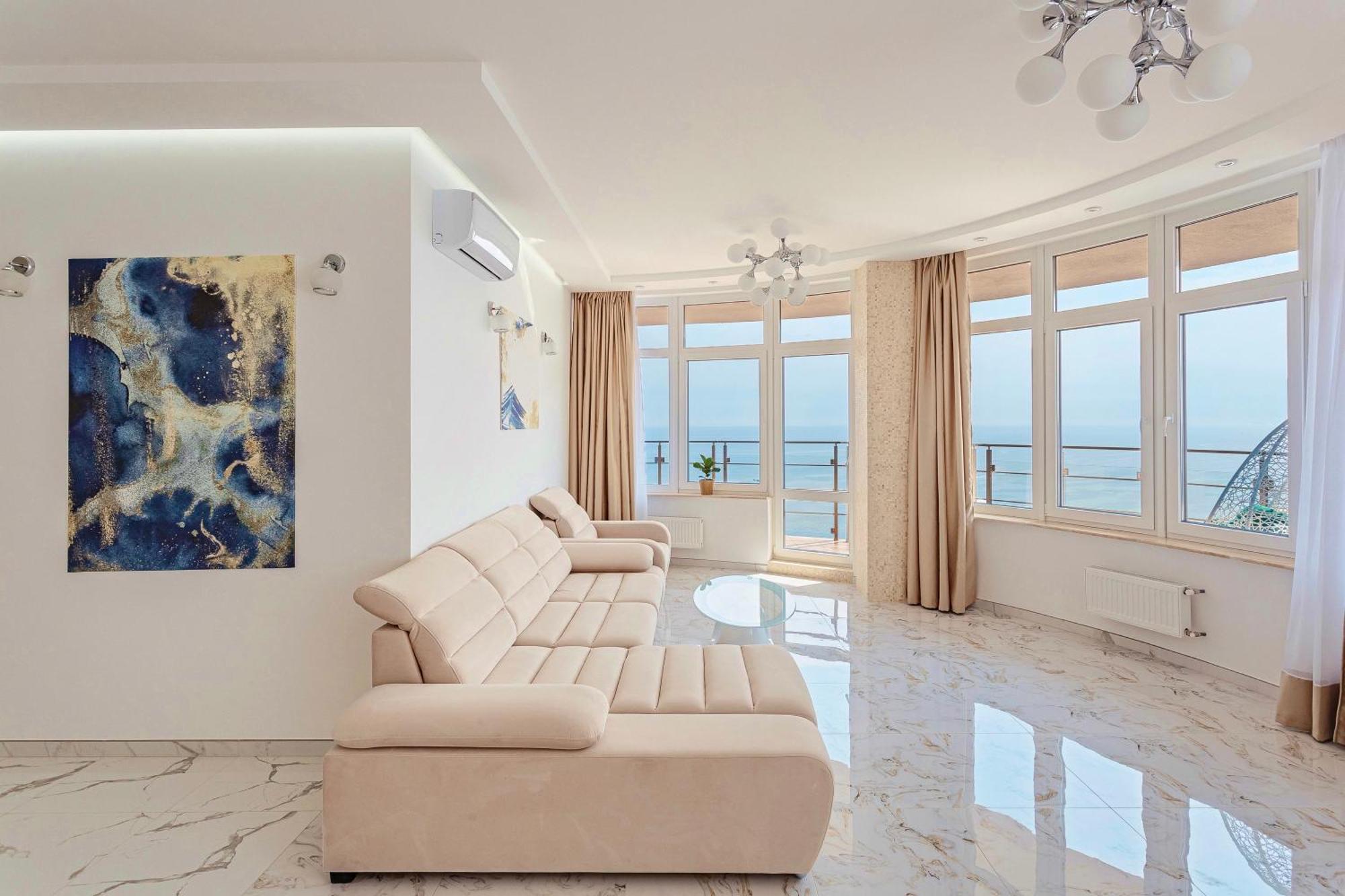 Direct sea view Apartment Odesa Exterior foto