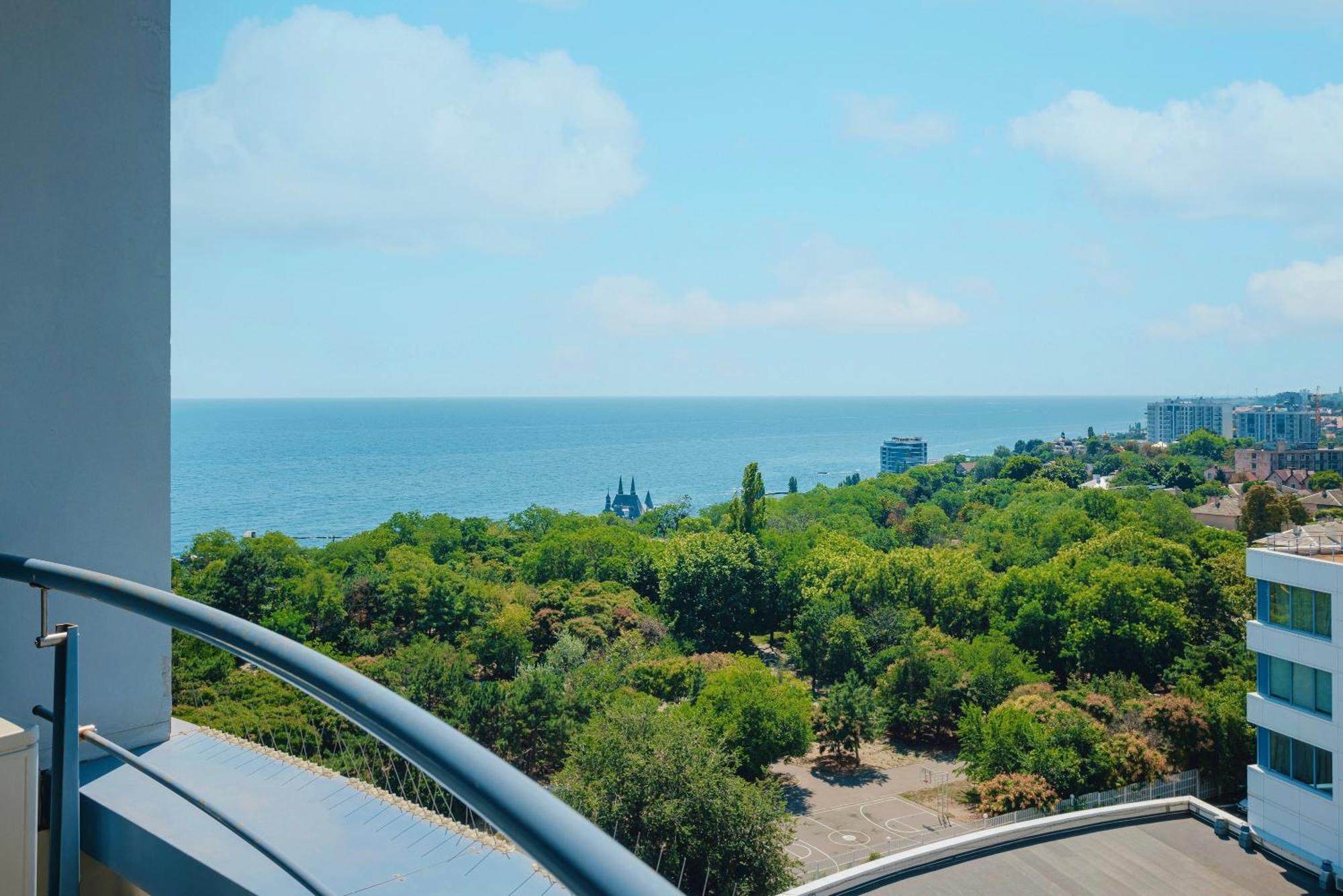 Direct sea view Apartment Odesa Exterior foto