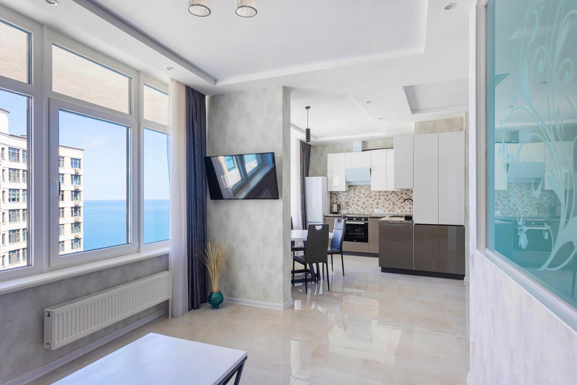 Direct sea view Apartment Odesa Exterior foto